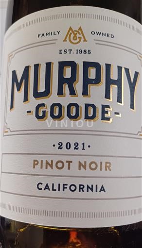 Vùng trồng nho được cấp phép California Russian River Valley Murphy Goode Santa Maria Valley og Monterey 2021
