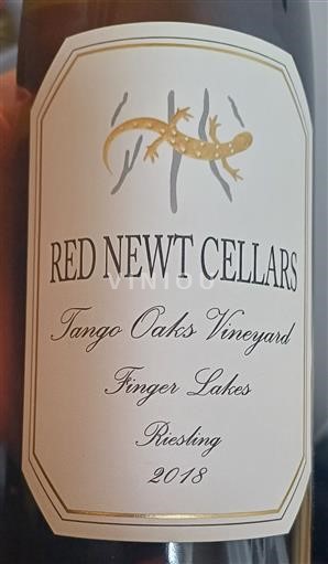 AVA Bờ Đông Finger Lakes (New York) Red Newt Cellars Tango oaks vineyard - finger lakes 2018