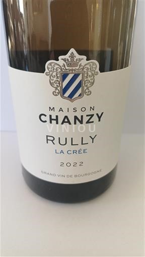 Bourgogne Rully Domaine Chanzy La Crée 2022