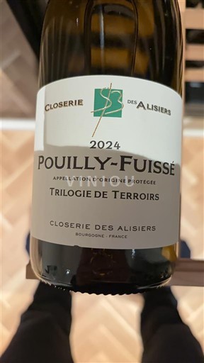 Bourgogne Pouilly-fuissé Closerie des Alisiers trilogie de terroirs 2024