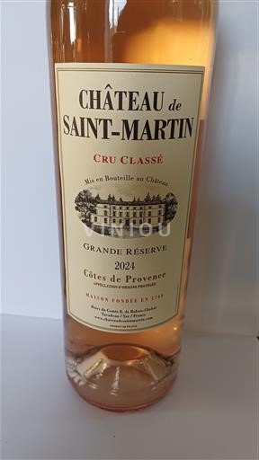 Provence Côtes-de-Provence Château Saint-Martin Cru classé - Grande Réserve 2024