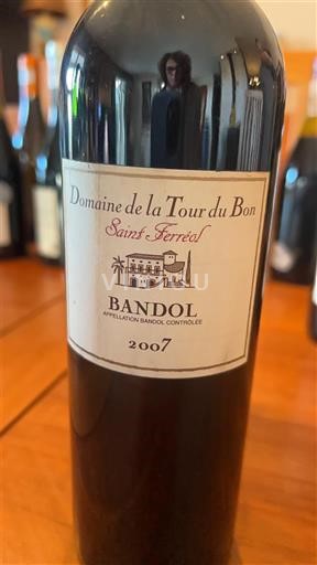 Provence Bandol Domaine La Tour du Bon Saint Ferréol 2007