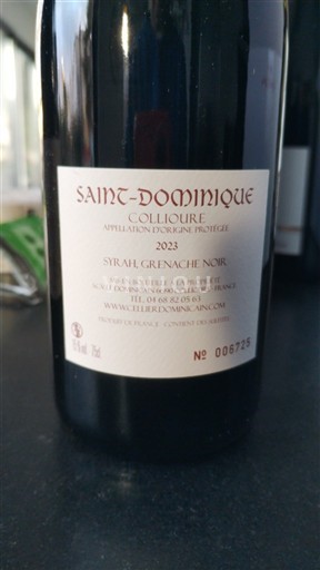 Rosellón Collioure Saint-Dominique 2023