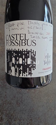 Langvedok Faugères Ollier Taillefer Castel Fossibus 2017