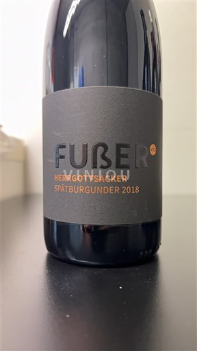 Palatinat Pfalška Füßer Herrgottsacker 2018