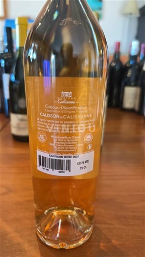 Provence Coteaux d'Aix-en-Provence Château Calissanne Le Calisson 2022