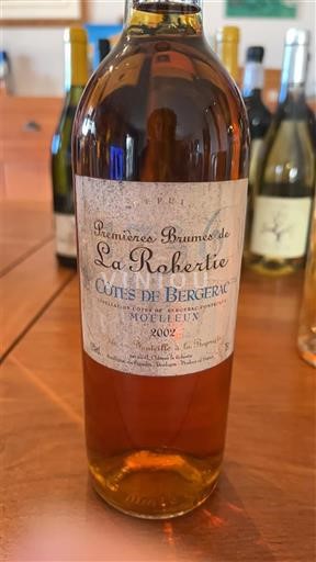 Tây Nam Côtes-de-bergerac La Robertie Premières Brumes de La Robertie 2002