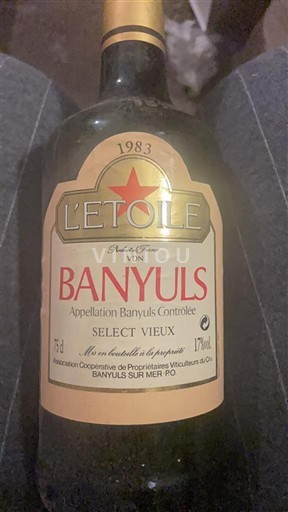 Roussillon Banyuls L'Etoile Select Vieux 1983