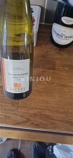 Alsace Sperry Vieilles Vignes 2018