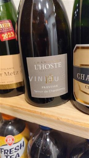 Champagne Champagne L'Hoste Prestige Terroir de Chardonnay 2020