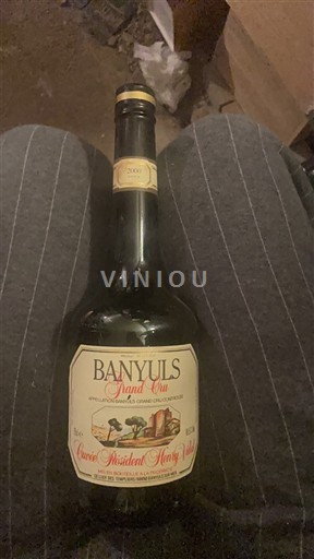 Roussillon Banyuls Grand Cru Cuvée Président Henry Vidal Grand Cru 2000