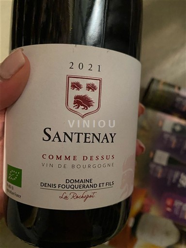 Borgoña Santenay Domaine Nis Fouquerand et Fils Comme Dessus 2021