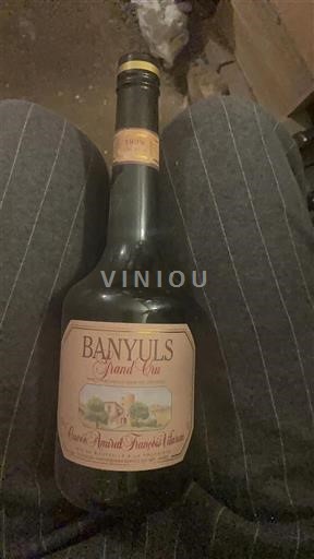 Roussillon Banyuls Grand Cru Amiral François Vilarem 1999