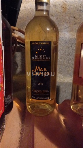 Roussillon Muscat de Rivesaltes Mas Camps 2015