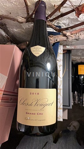 Borgoña Clos-de-vougeot Grand Cru Domaine La Vougeraie 2018