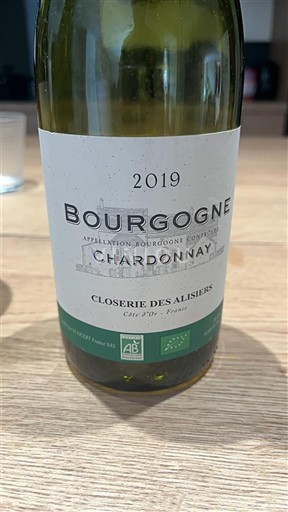 Burgundy Closerie des Alisiers 2019