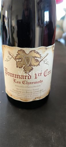 Borgoña No especificado Premier Cru Régis et Sylvie Rossignol-Changarnier Les Charmots Sin añada