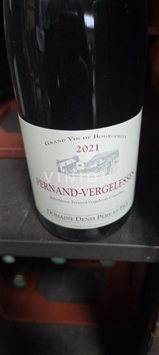 Bourgogne Pernand-Vergelesses Denis père et fils 2021