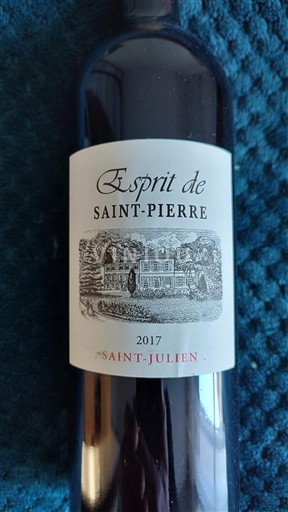 Bordeaux Saint-Julien Château Saint-Pierre Esprit de Saint-Pierre 2017