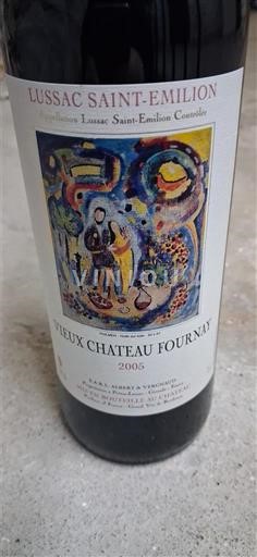 Bordeaux Lussac-saint-émilion Château Vieux Château Fournay 2005