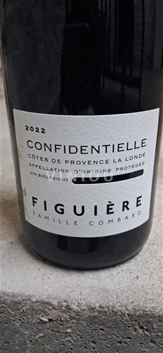 Provence Không được chỉ định Figuière Confidentielle 2022