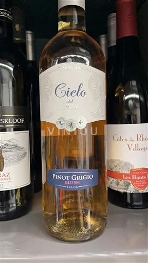 Vénétie Không được chỉ định Cielo Pinot Grigio Blush Không niên vụ