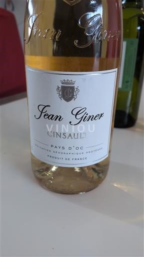 Languedoc-Roussillon Pays d'Oc Jean Giner Cinsault 2020