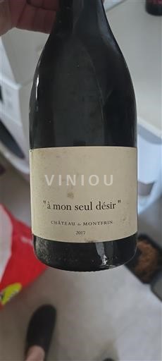 Rhônedalen Côtes du Rhône Château Montfrin à mon seul désir 2017
