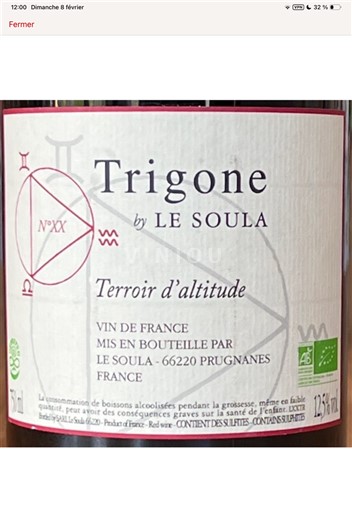 Roussillon Ikke specificeret Le Soula Trigone Ikke årgangsbestemt