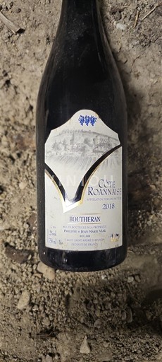 Loire Valley Côte Roannaise Boutheran 2018
