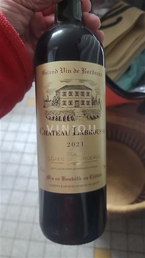 Bordeaux Côtes de Blaye Château Labrousse 2021