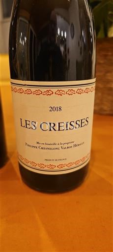 Languedoc a Roussillon Pays d'Oc Les Creisses Les Creisses 2018
