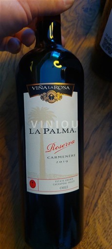 Údolí Rapel Údolí Cachapoal Viña La Rosa Reserva 2019