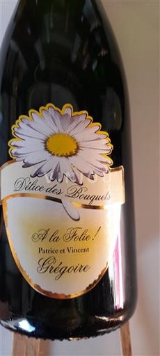 Valle della Loira Touraine Patrice et Vincent Grégoire Délice des Bouquets - À la Folie! 2020