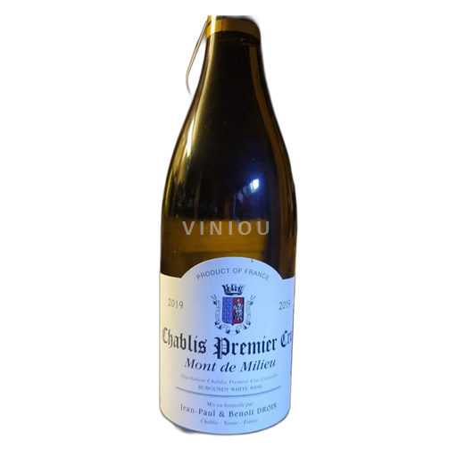 Bourgogne Chablis Premier Cru Jean-Paul & Benoît Droin Mont de Milieu 2019