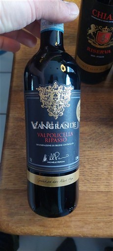 Vénétie Valpolicella Ripasso Cangrande Valpolicella Ripasso 2022