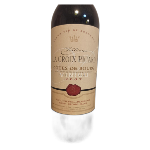 Bordeaux Côtes-de-bourg Château La Croix Picard 2007