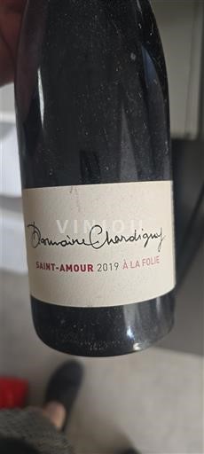 Beaujolais Thánh Tình Yêu Domaine Chardigny À la Folie 2019