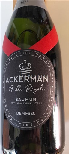 Thung lũng sông Loire Saumur Ackerman Bulle Royale 2024