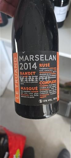Languedoc ja Roussillon Pays d'Oc Le Truand 2014