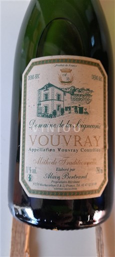 Loiredalen Vouvray Domaine La Seigneurie 2021