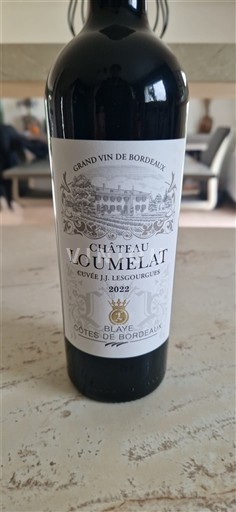 Bordeaux Blaye-Côtes-de-Bordeaux Château Loumelat J.J. Lescourges 2022