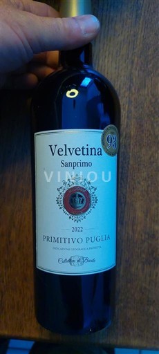 Apulië Primitivo di Puglia Velvetina Sanprimo 2022