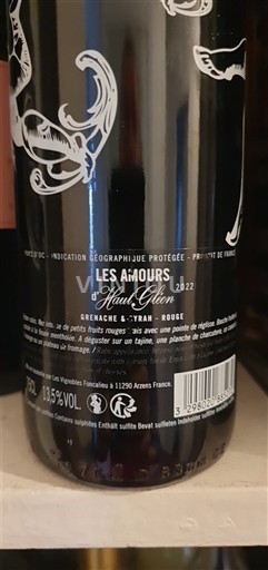 Languedoc a Roussillon Rájské údolí Haut Gléon Les Amours 2022