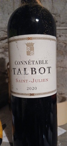 Bordeaux Saint-Julien Talbot Connétable 2020