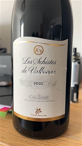 Rusijon Колјур Terres des Templiers Les Schistes de Vallbonne 2021