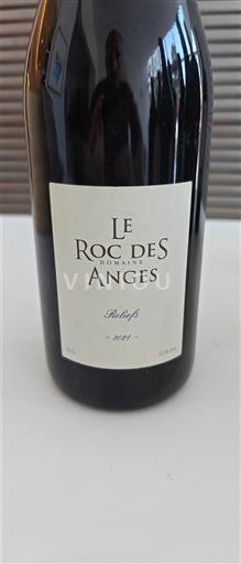 Languedoc và Roussillon Côtes Catalanes Domaine Le Roc des Anges Reliefs 2021