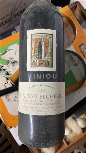 Bordeaux Lalande-de-Pomerol Château Bechereau 2001