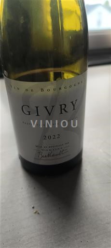 Borgoña Givry Domaine Berthelemot 2022