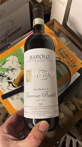 Piemonte Barolo Giacosa Fratelli 2018